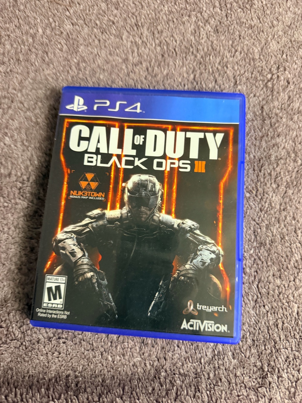 Call of Duty: Black Ops III - PS4 (Black/Orange)